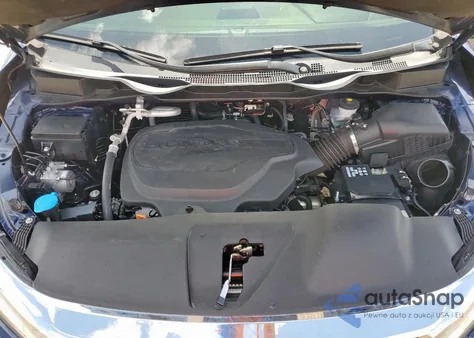 2021 Honda Odyssey Lx z USA, uszkodzony, nr VIN 5FNRL6H24MB044310